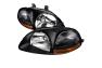 Spec-D Tuning Black Crystal Headlights - Spec-D Tuning 2LH-CV96JM-RS