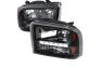 Spec-D Tuning Black Euro Headlights - Spec-D Tuning 2LH-F25005JM-RS