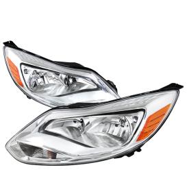 Spec-D Tuning Chrome Euro Headlights