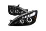 Spec-D Tuning Black Halo LED Projector Headlights - Spec-D Tuning 2LHP-ACD03JM-TM