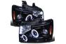 Spec-D Tuning Smoke Halo Projector Headlights - Spec-D Tuning 2LHP-AVA07G-TM