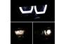 Spec-D Tuning Black U-Bar Halo Projector Headlights - Spec-D Tuning 2LHP-CHG11BK-TM