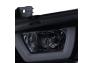Spec-D Tuning Glossy Black with Smoke Lens U-Shape Halo Projector Headlights - Spec-D Tuning 2LHP-CHG11G-TM