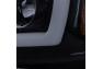 Spec-D Tuning Glossy Black with Smoke Lens U-Shape Halo Projector Headlights - Spec-D Tuning 2LHP-CHG11G-TM
