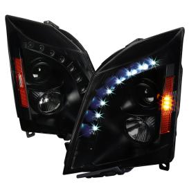 Spec-D Tuning Black / Smoke Projector Headlights