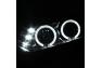 Spec-D Tuning Chrome Halo LED Projector Headlights - Spec-D Tuning 2LHP-CV062-TM