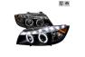 Spec-D Tuning Black R8 Style Projector Headlights - Spec-D Tuning 2LHP-E9005JM-8-TM