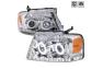 Spec-D Tuning Chrome R8 Style Projector Headlights - Spec-D Tuning 2LHP-F15004-8-RS