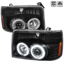 Spec-D Tuning Black Halo Projector Headlights