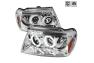 Spec-D Tuning Chrome Halo LED Projector Headlights - Spec-D Tuning 2LHP-GKEE99-TM