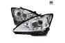 Spec-D Tuning Driver and Passenger Side LED DRL Projector Headlights with Sequential Turn Signal (Chrome Housing, Clear Lens) - Spec-D Tuning 2LHP-IS25006-SQ-TM