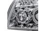 Spec-D Tuning Chrome Halo LED Projector Headlights - Spec-D Tuning 2LHP-MAG05-TM