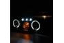Spec-D Tuning Black Halo LED Projector Headlights - Spec-D Tuning 2LHP-MBU04JM-TM