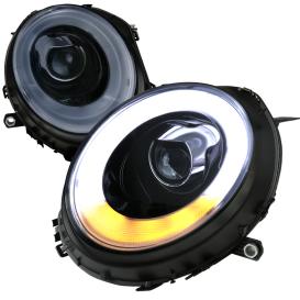 Spec-D Tuning Smoke Light Bar Style Projector Headlights