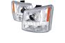 Spec-D Tuning Chrome Halo LED Projector Headlights - Spec-D Tuning 2LHP-SIV03-RS