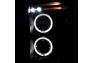 Spec-D Tuning Black Halo LED Projector Headlights - Spec-D Tuning 2LHP-SIV07JM-TM