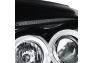 Spec-D Tuning Black Dual Halo LED Projector Headlights - Spec-D Tuning 2LHP-TAC06BK-TM