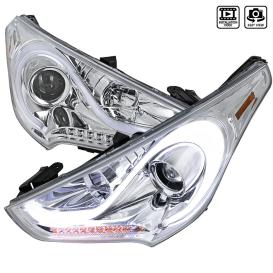 Spec-D Tuning Chrome Projector Headlights