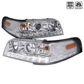 Spec-D Tuning Chrome Projector Headlights