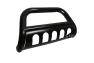 Spec-D Tuning Black Bull Bar With Skid Plate - Spec-D Tuning BB3-SIV0715BK-WB