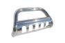 Spec-D Tuning Chrome Bull Bar With Skid Plate - Spec-D Tuning BB3-SIV0715S2-WB