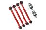 Spec-D Tuning Red Front and Rear Camber Kit - 6 Pieces - Spec-D Tuning CAM-2ACD03