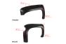 Spec-D Tuning Fender Flares - Spec-D Tuning FDF-SIV14SBA-PK-MP