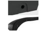 Spec-D Tuning Factory Style Black Fender Flares - Spec-D Tuning FDF-SIV99BK-RS