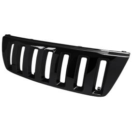 Spec-D Tuning Black Hummer H2 Style Vertical Front Grille