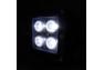 Spec-D Tuning 4 LED Work Light Square - Spot Beam Pattern - Spec-D Tuning LF-3204SSQ