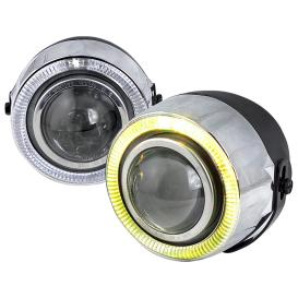   Spec-D Tuning 7 Color Halo Projector Fog Lights