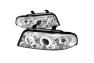 Spec-D Tuning Chrome Halo LED Projector Headlights - Spec-D Tuning LHP-A400-TM