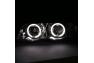 Spec-D Tuning Chrome Halo Projector Headlights - Spec-D Tuning LHP-E46994-TM