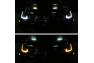 Spec-D Tuning Black Projector Headlights With Sequential Turn Signals - Spec-D Tuning LHP-G35032JM-SQ-RS