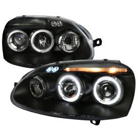 Spec-D Tuning Black Halo LED Projector Headlights