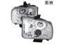 Spec-D Tuning Chrome Halo LED Projector Headlights - Spec-D Tuning LHP-MST05-TM