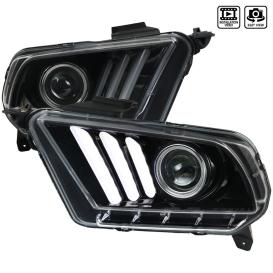 Spec-D Tuning Black Squential Signal LED Projector Headlights