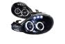 Spec-D Tuning Glossy Black with Smoke Lens Projector Headlights - Spec-D Tuning LHP-NEO00G-TM