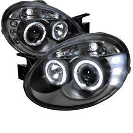 Spec-D Tuning Black Halo LED Projector Headlights