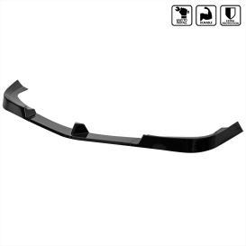 Spec-D Tuning 3-PC Glossy Black Front Bumper Lip Spoiler / Splitter Kit