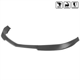 3-PC Matte Black Front Bumper Lip Spoiler / Splitter Kit