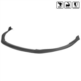 Spec-D Tuning 3-PC Matte Black Front Bumper Lip Spoiler / Splitter Kit