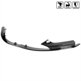 Spec-D Tuning 3-PC Glossy Black Front Bumper Lip Spoiler / Splitter Kit