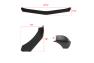 Spec-D Tuning Matte Black Polyurethane Front Bumper Lip Spoiler - Spec-D Tuning LPF-U001BK-AK