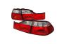 Spec-D Tuning Red / Clear Euro Tail Lights - Spec-D Tuning LT-ACD984RPW-DP