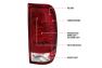 Spec-D Tuning Red LED Tail Lights - Spec-D Tuning LT-F15097RLED-TM