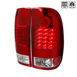 Spec-D Tuning Red LED Tail Lights