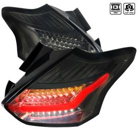 2015-2018 Ford Focus Spec-D Tuning Smoke LED Tail Lights