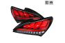 Spec-D Tuning Black / Red LED Tail Lights With Red Light Bar - Spec-D Tuning LT-GENS210JRLED-TM