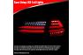 Spec-D Tuning Glossy Black / Clear LED Tail Lights - Spec-D Tuning LT-GLF15BKLED-TM